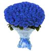 Фото товара 101 синяя роза (крашеная)